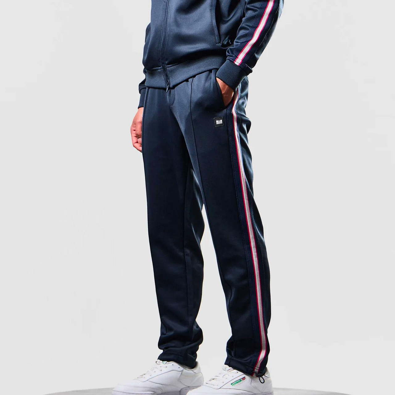 Djoko Weekend Offender Retro Taped Track Pants N