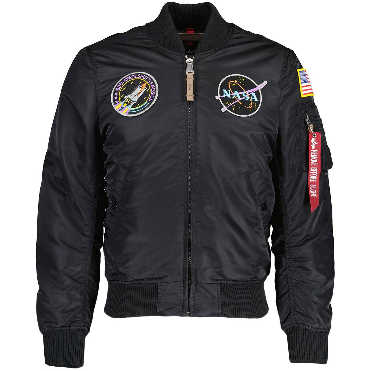 ALPHA INDUSTRIES NASA MA-1ジャケット M Amazon.com: Alpha Industries Boys' Nasa MA-1 Flight Jacket