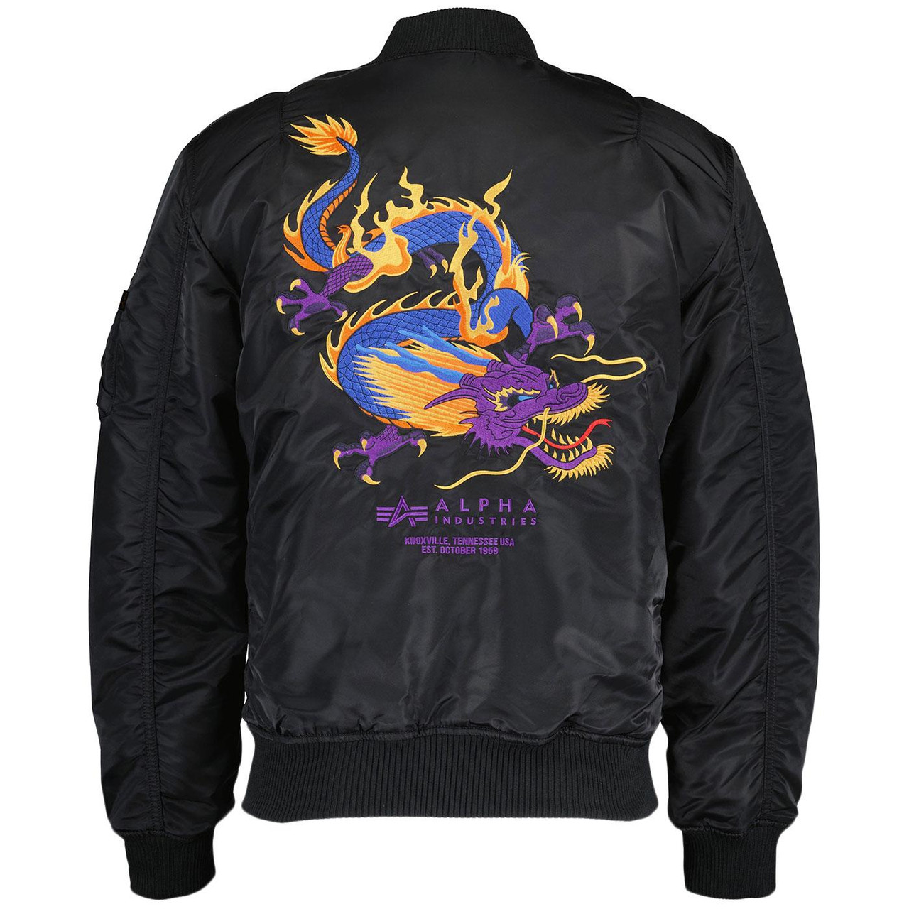 MA-1 Alpha Industries Dragon Retro Bomber Jacket