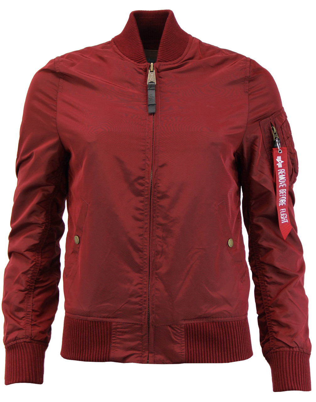 ジャケット・アウター 80s Alpha Industries ALPHA MA-1 Burgundy Alpha Industries Intermediate MA-1 Red Reversible Flyers