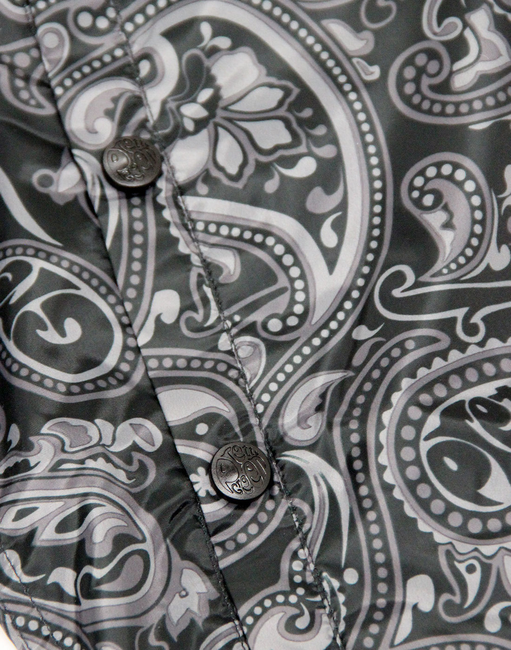 Ashworth PRETTY GREEN 60s Paisley Hooded Jacket B