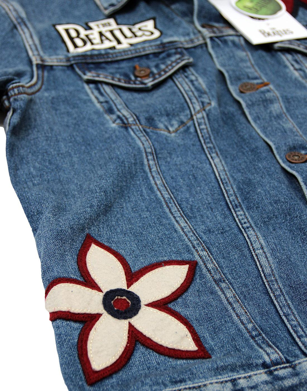 PRETTY GREEN x BEATLES Lonely Hearts Denim Jacket