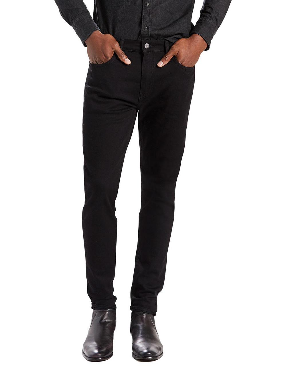 デニム/ジーンズ Levi's 512 SLIM TAPER BLACK NIGHTSHINE levis-512-regular-taper-jeans-
