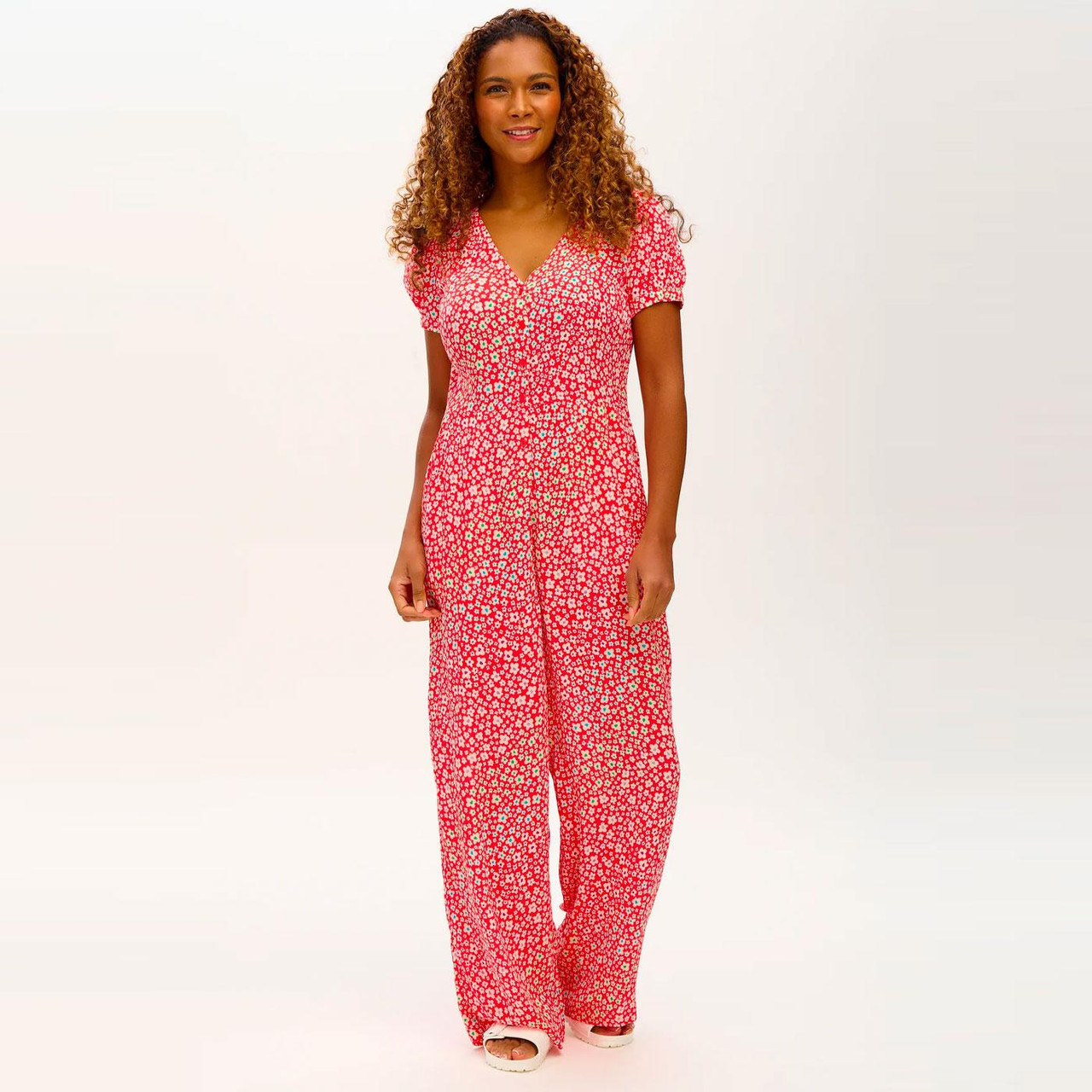 Kalisha SUGARHILL BRIGHTON Retro Daisies Jumpsuit
