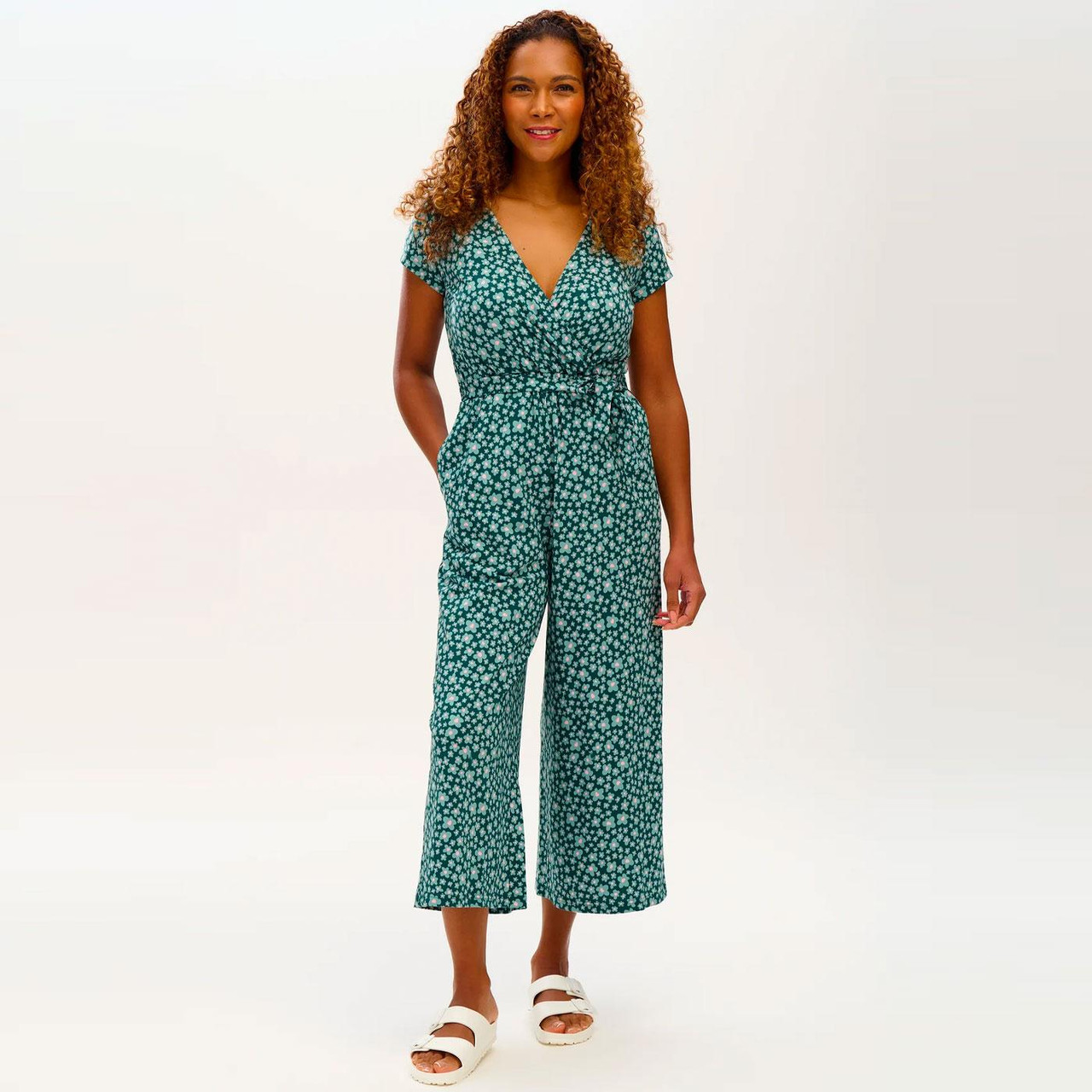 【フジポン】SUGARHILL 20ss JUMPSUIT Katrina SUGARHILL BRIGHTON Floral Jersey Jumpsuit