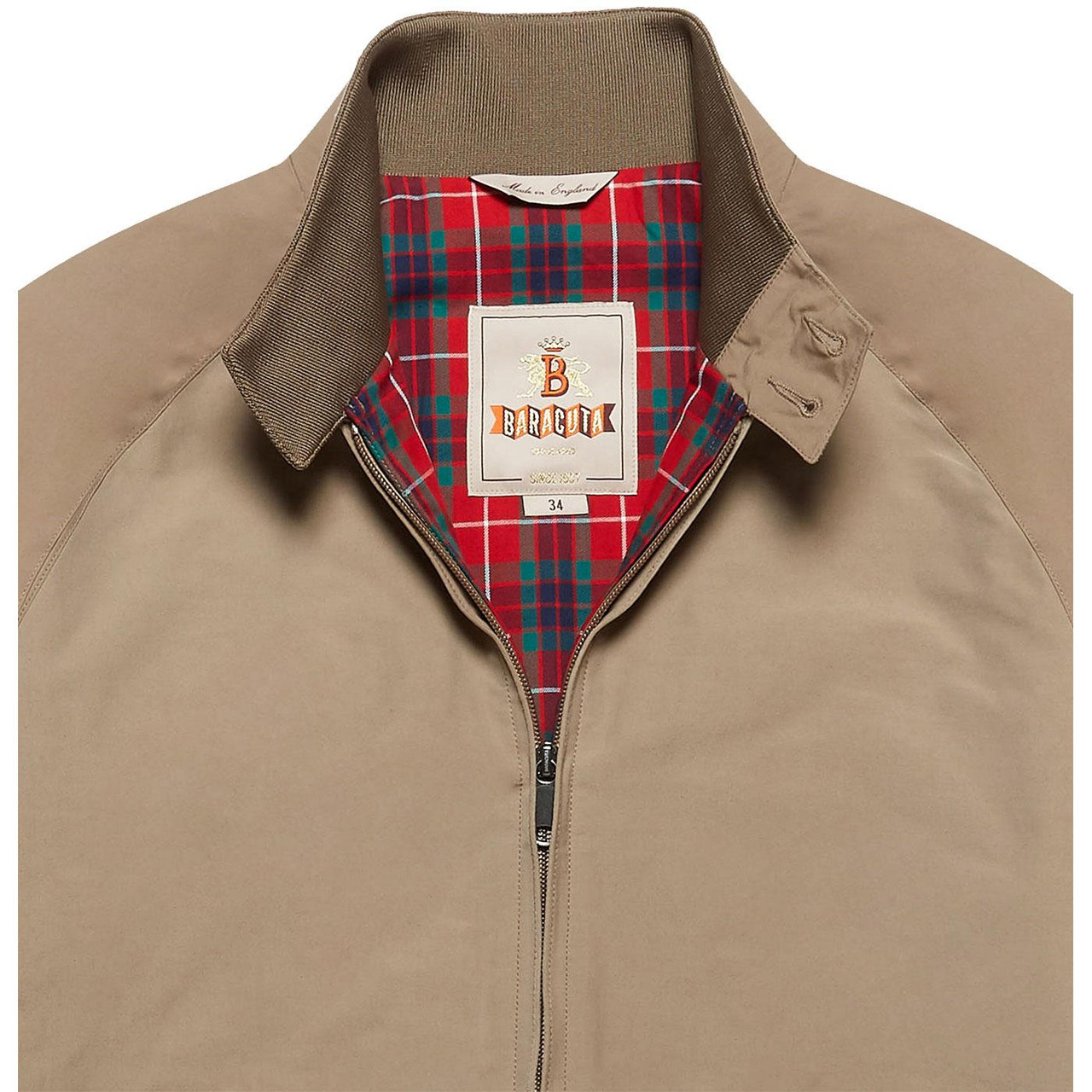 BARACUTA G9 Archive Made In England Harrington TAN