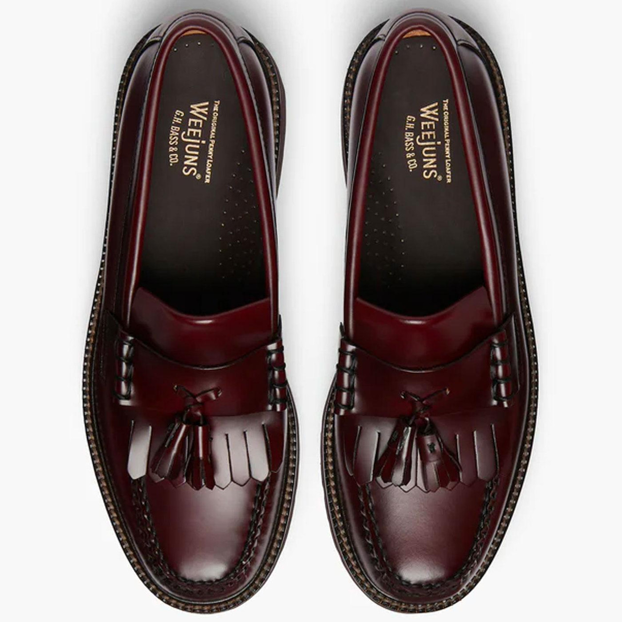 Layton Weejun 90 BASS WEEJUNS Mod Kiltie Loafers W