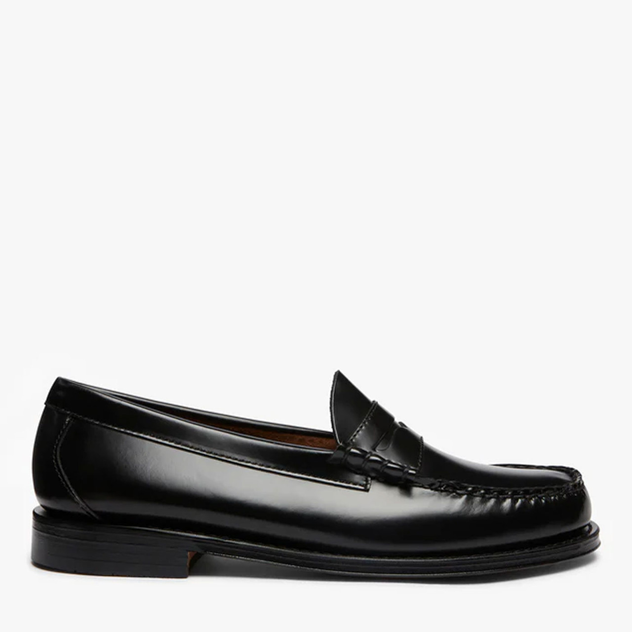 BASS Larson Weejun leather penny loafer moc ivy black heritage preppy normcore Preppy Penny Loafer - Etsy Canada main image 4
