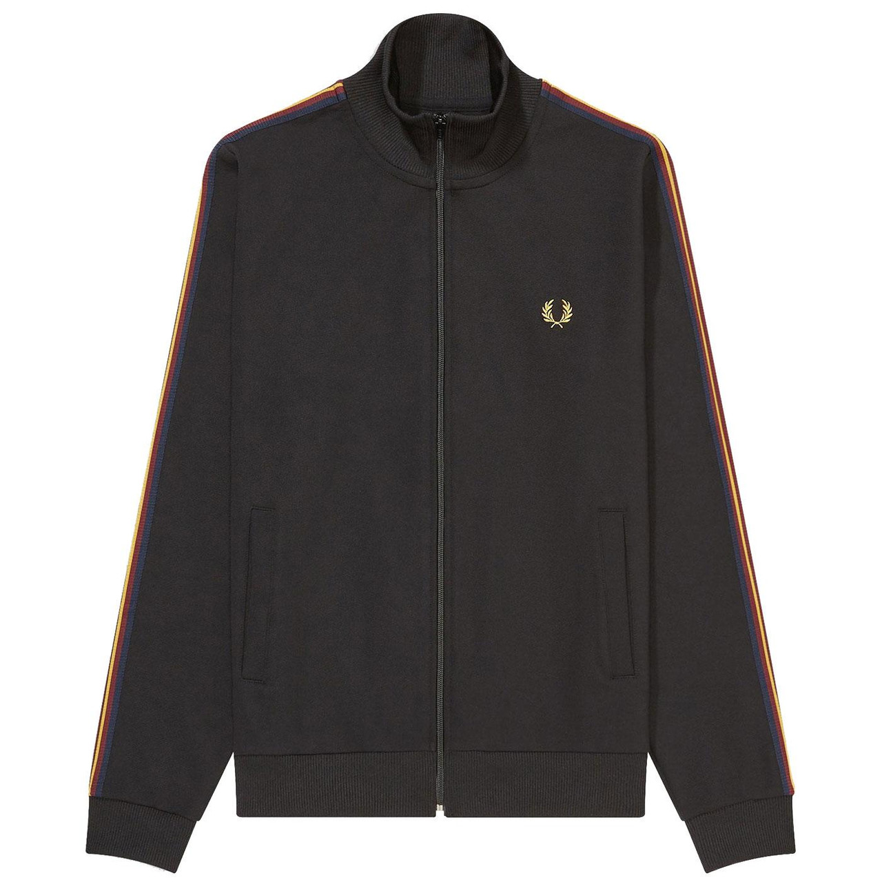 トップス FRED PERRY / Contrast Tape Track Jacket Contrast Tape Track Jacket - Ecru / Navy | Men's Track
