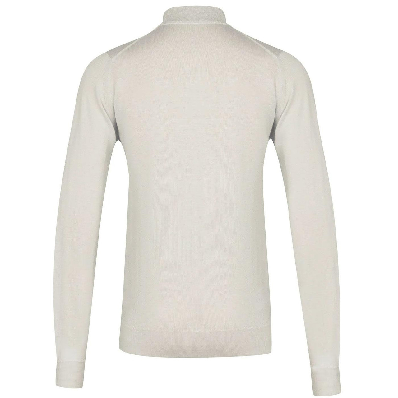 Harcourt JOHN SMEDLEY Wool Mock Turtle Neck Jumper