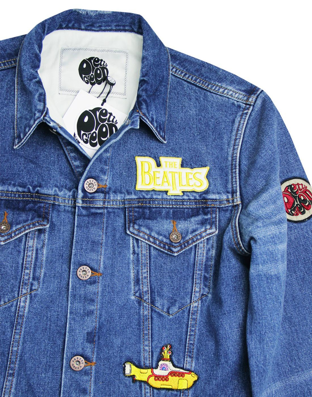 PRETTY GREEN x THE BEATLES Submarine Denim Jacket