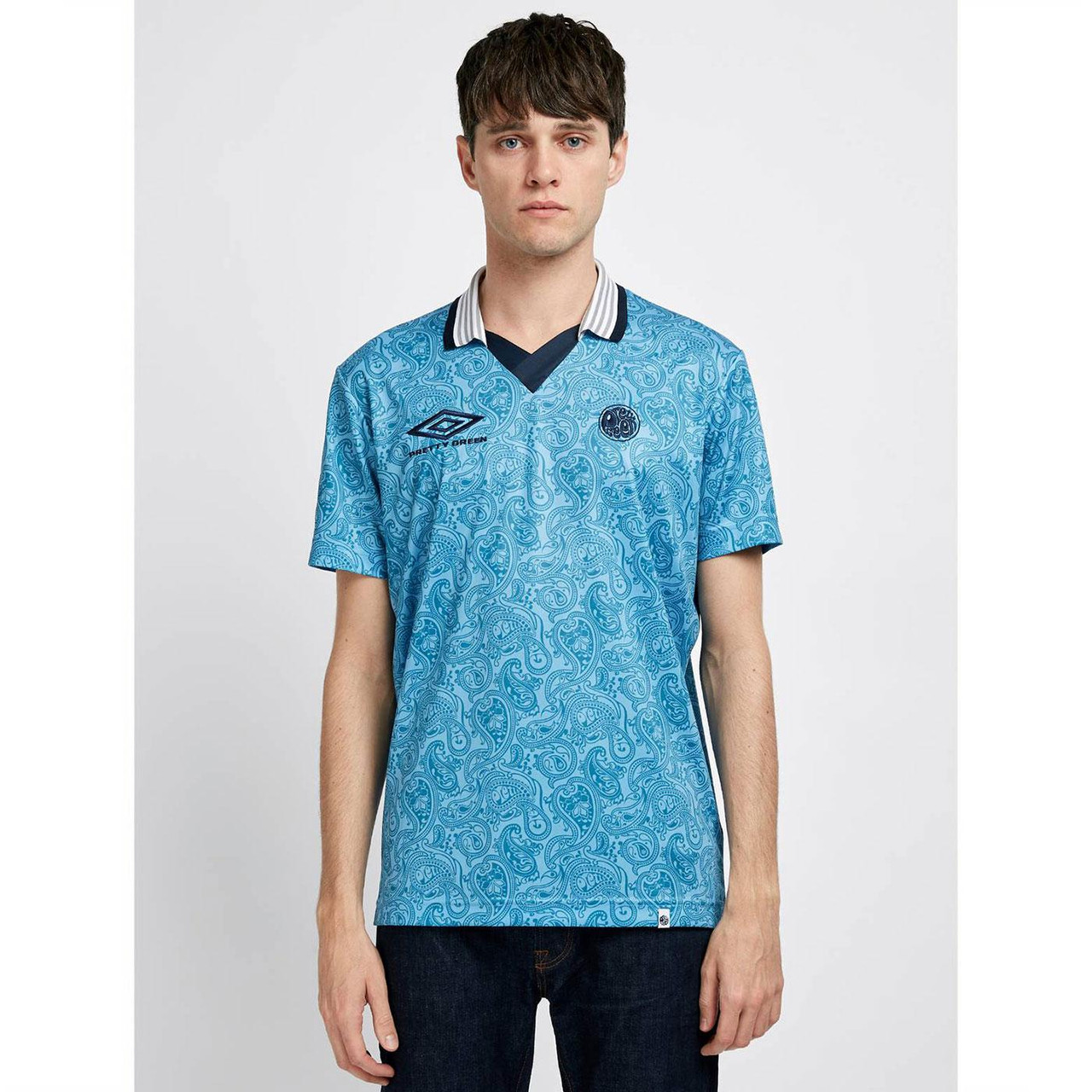 トップス Pretty Green x Umbro Maine Road Shell Pretty Green x Umbro Liam Gallagher Drill Top Maine Road