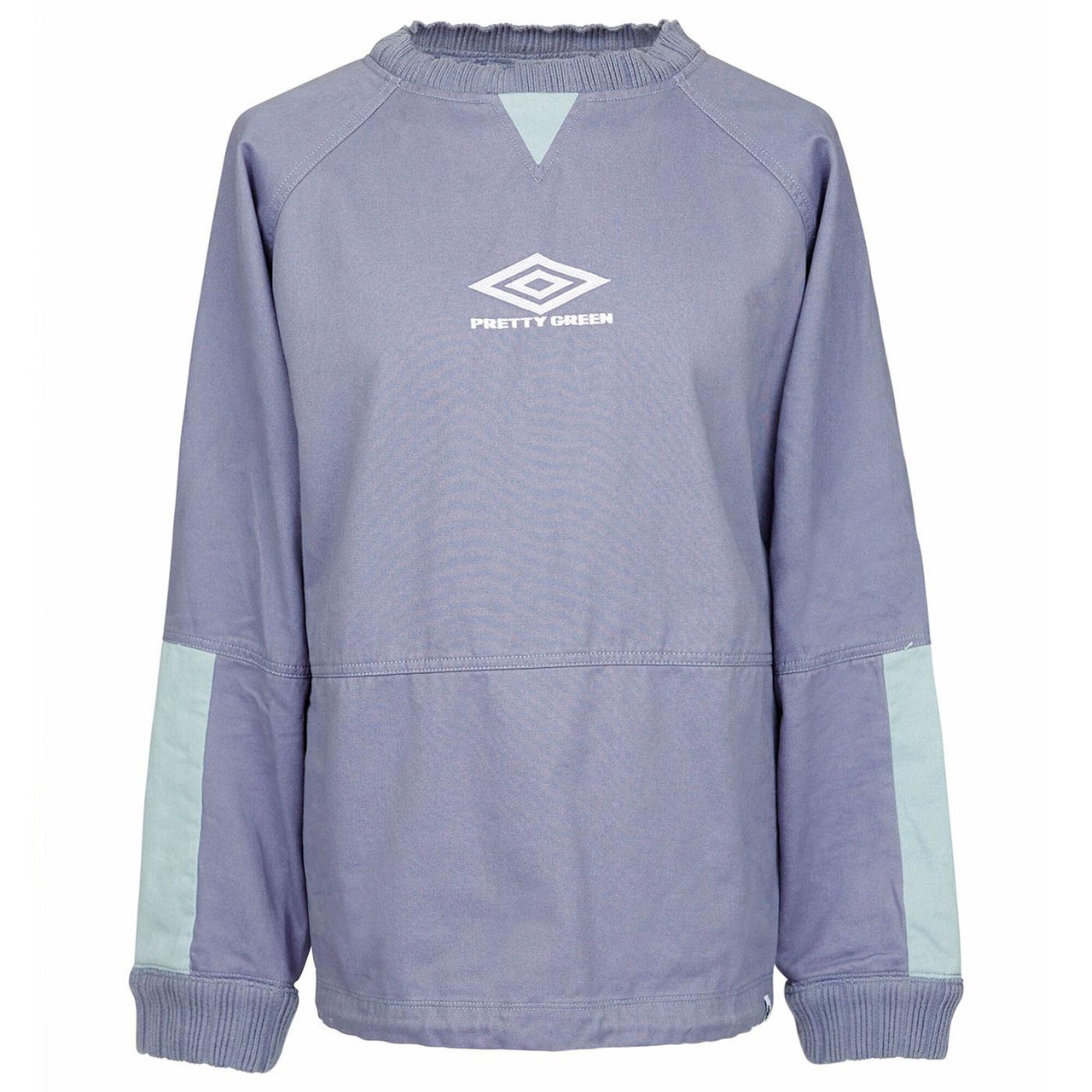 umbro × Pretty Green Drill Tops Pretty Green X Umbro Training Top Blue | ModeSens