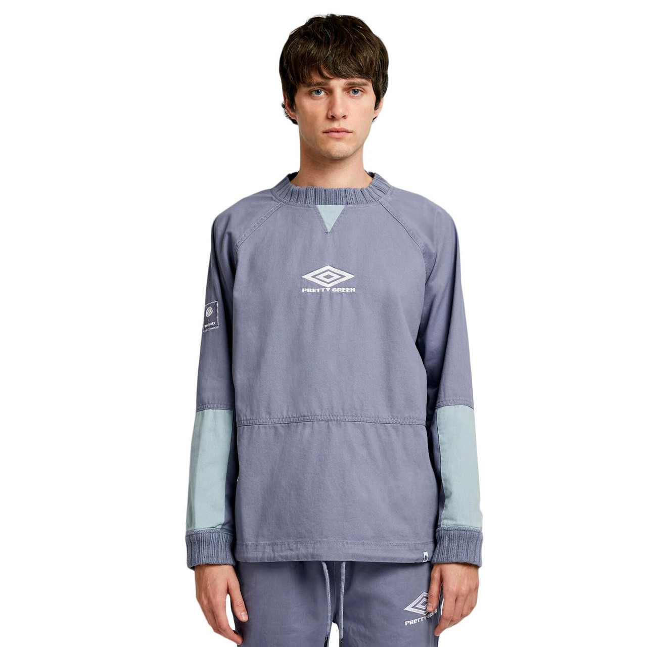 PRETTY GREEN X UMBRO Retro Indie Drill Top
