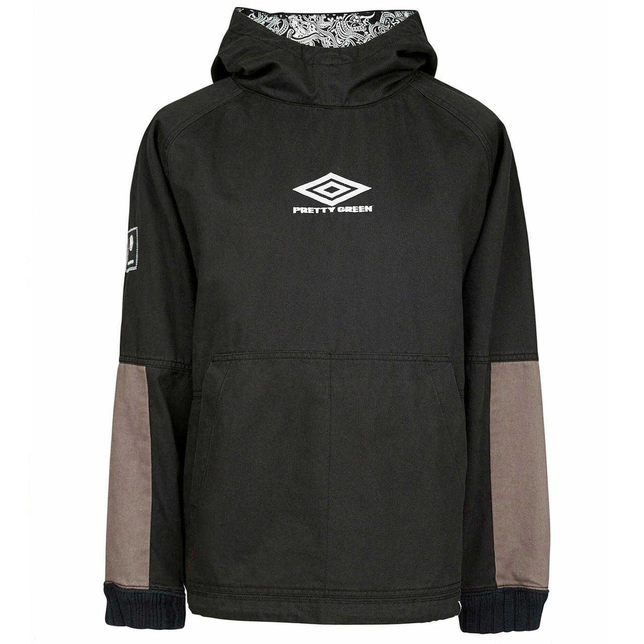 Pretty Green Umbro アンブロ ドリルトップ サイズ5( L) PRETTY GREEN X UMBRO Overhead Hooded Drill Top