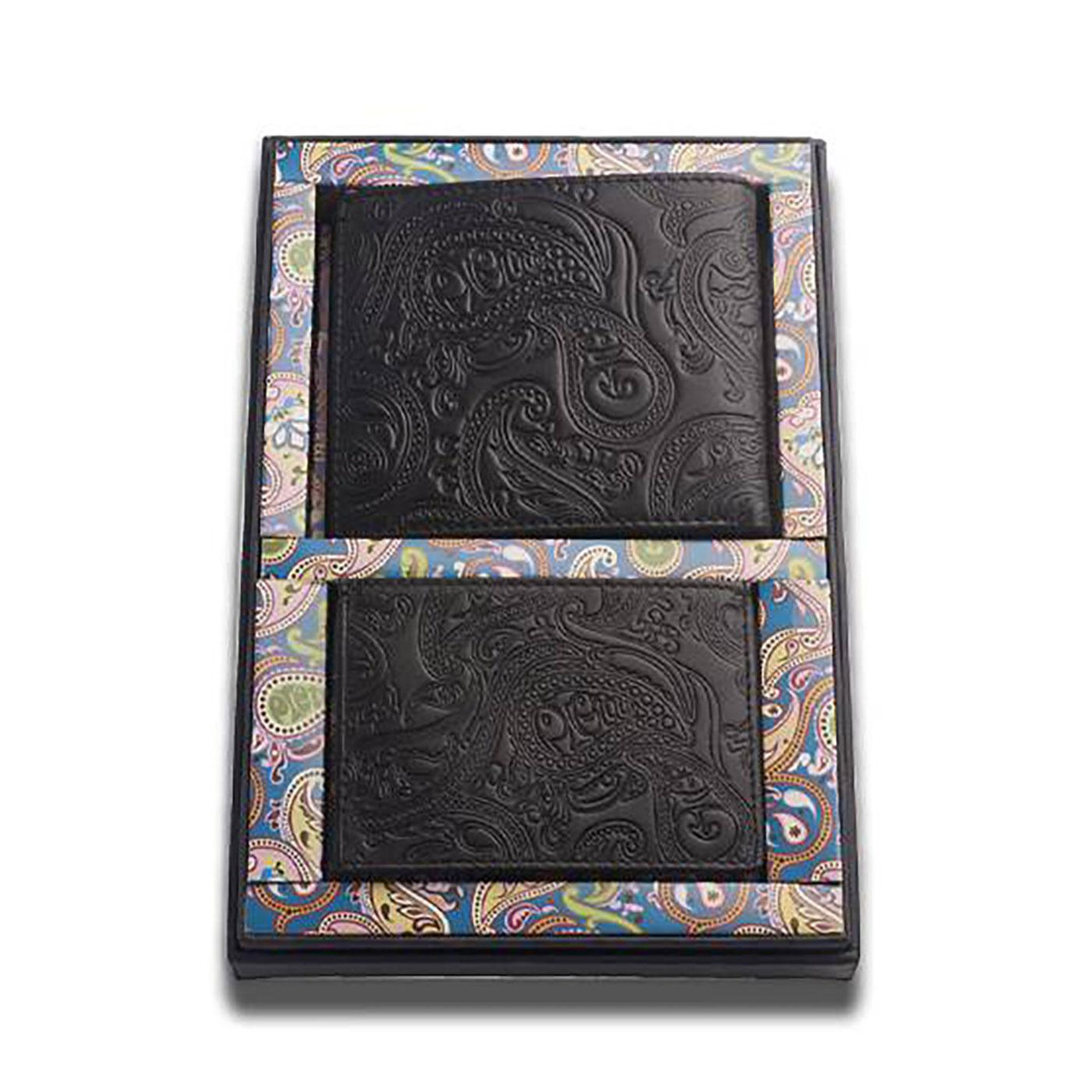 小物 Pretty Green Paisley Embossed Wallet Pretty Green Paisley Embossed Bifold Wallet | Masdings