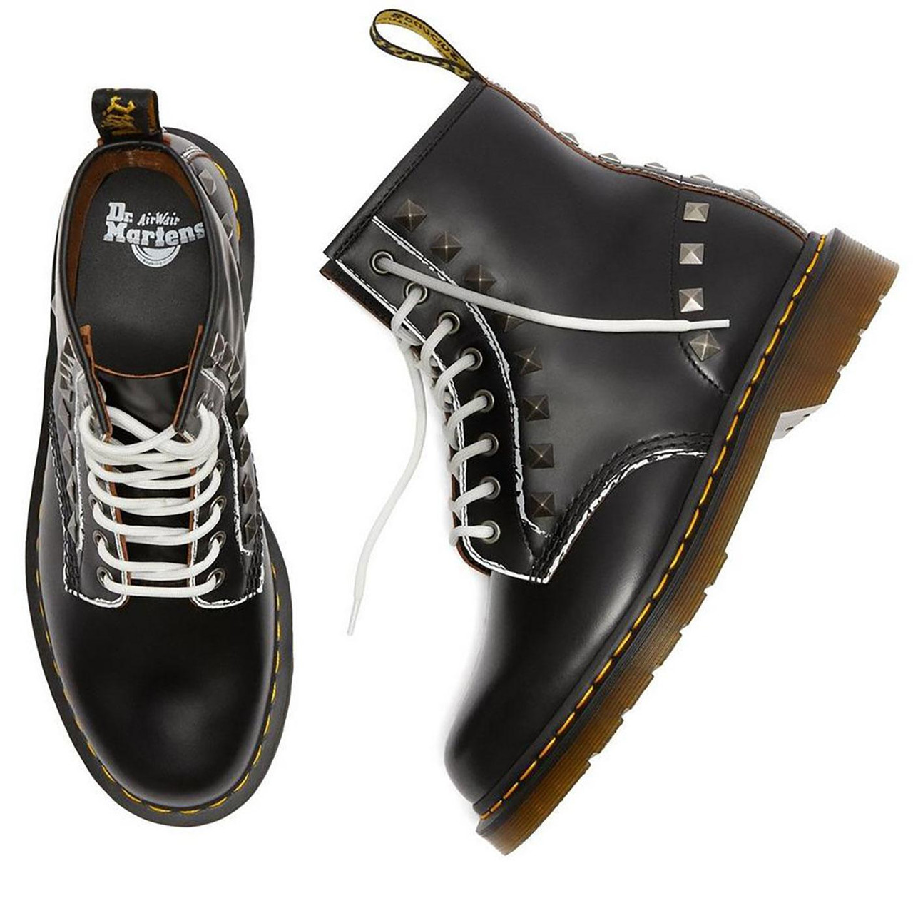 1460 Stud DR MARTENS Retro 70s Punk Leather Boots