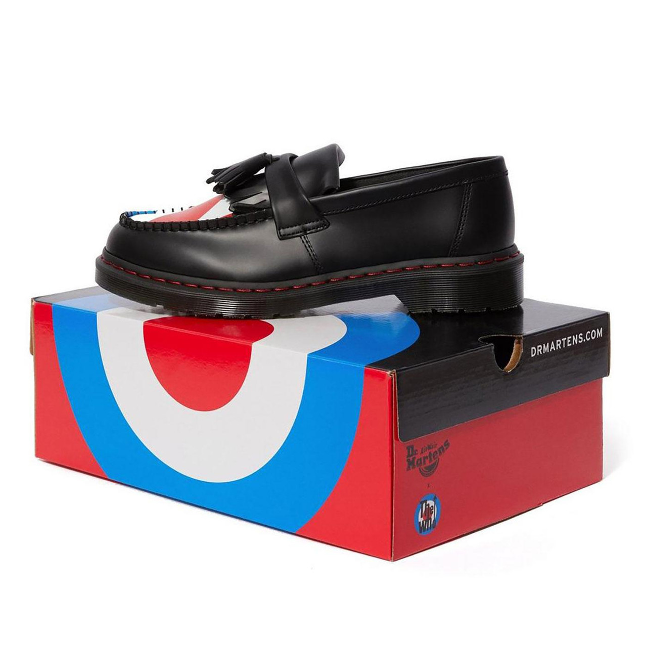 DR MARTENS X THE WHO Women's Union Jack Loafers