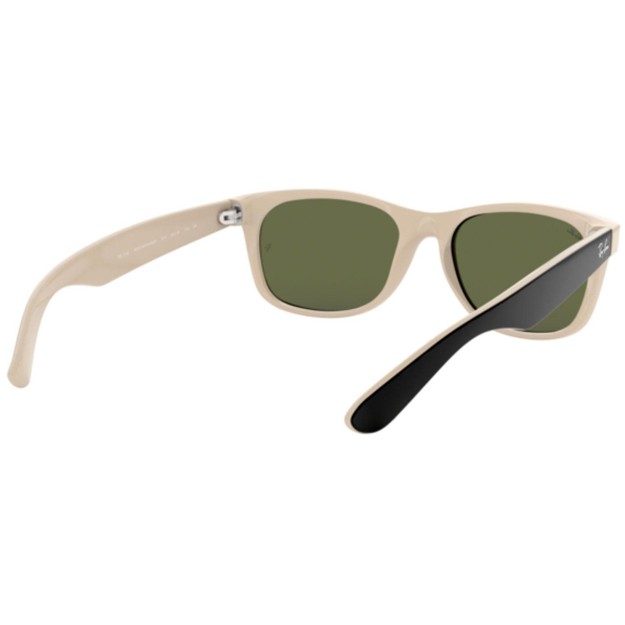 Ray-Ban New Wayfarer Retro Sunglasses in Black/Beige