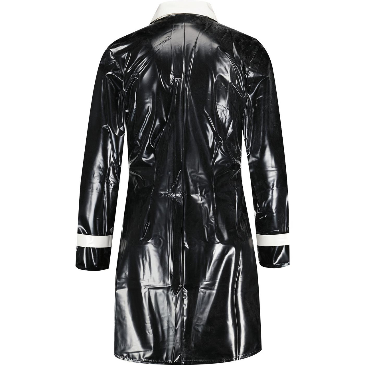 Robin MADCAP ENGLAND 60s Mod 2 Tone PVC Raincoat