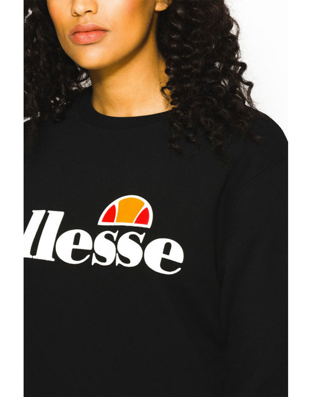 Agata ELLESSE WOMENS Retro 80s Sweat in Black