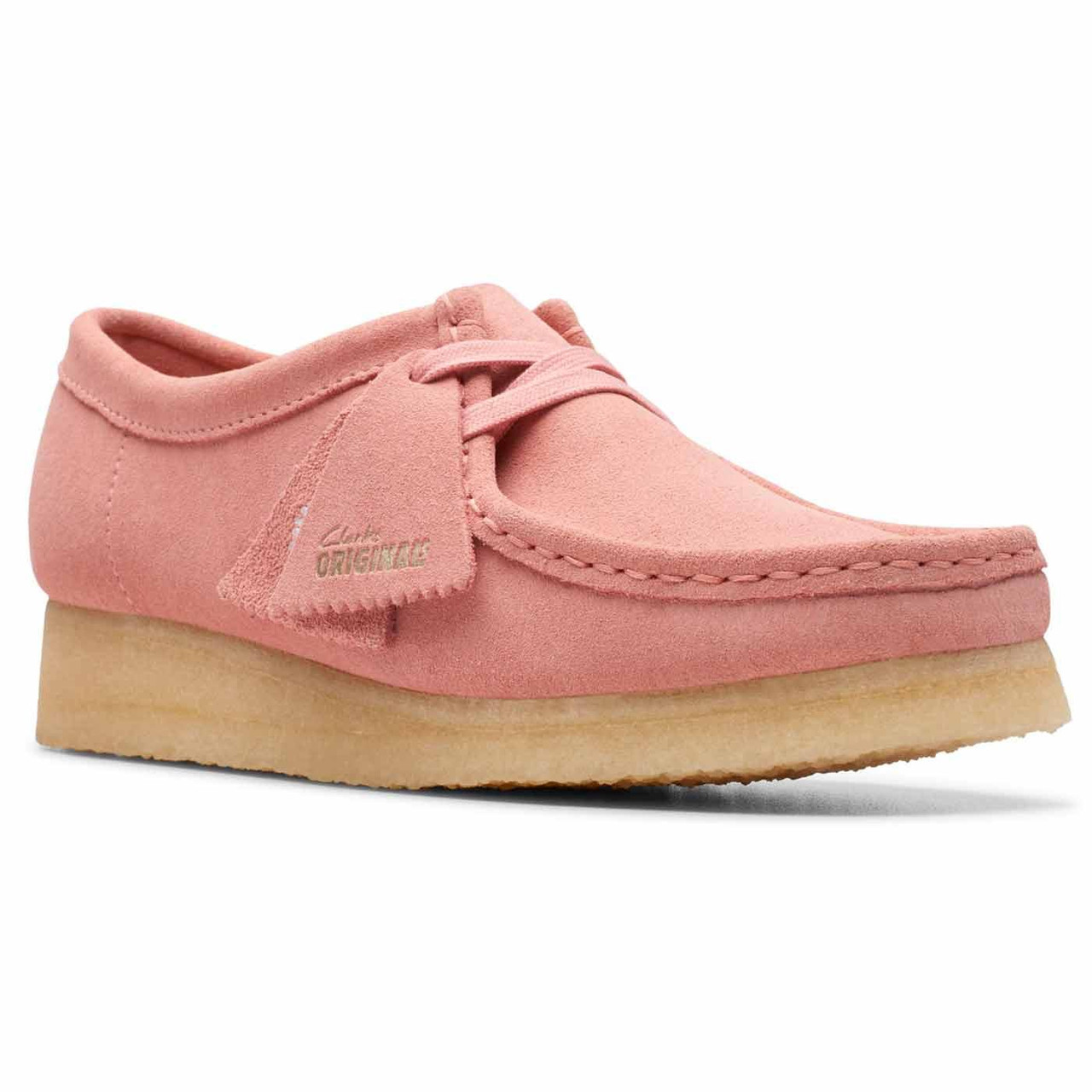 【Clarks ORIGINALS】Vintage Pink Wallabee Clarks Women's Wallabee Cup Vintage Pink Suede – THE SHOE PLAZA