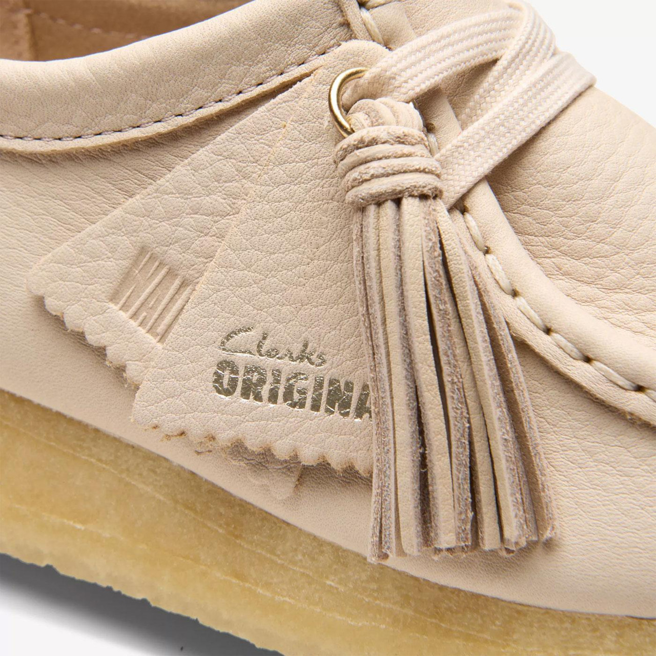 Clarks wallabees ナタリー ベージュ UK4 clarks-originals-wallabee-