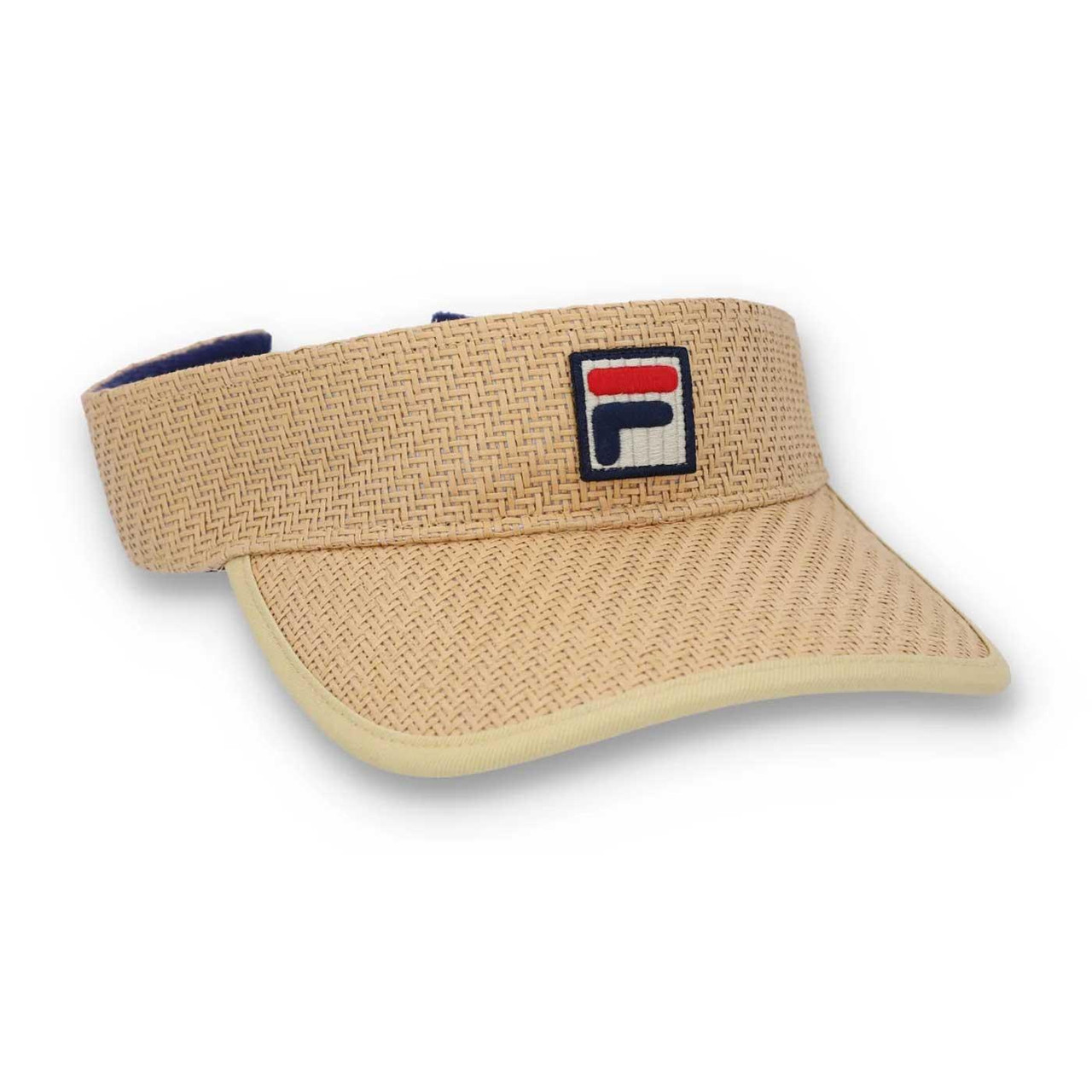Sumner Fila Vintage Heritage Straw Baseball Cap