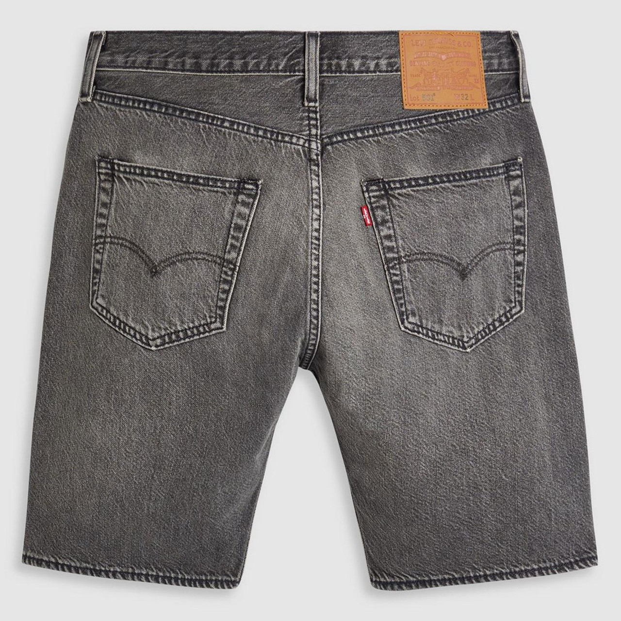 Levi's® 501® Original Lightweight Denim Shorts in Dark Lane Black