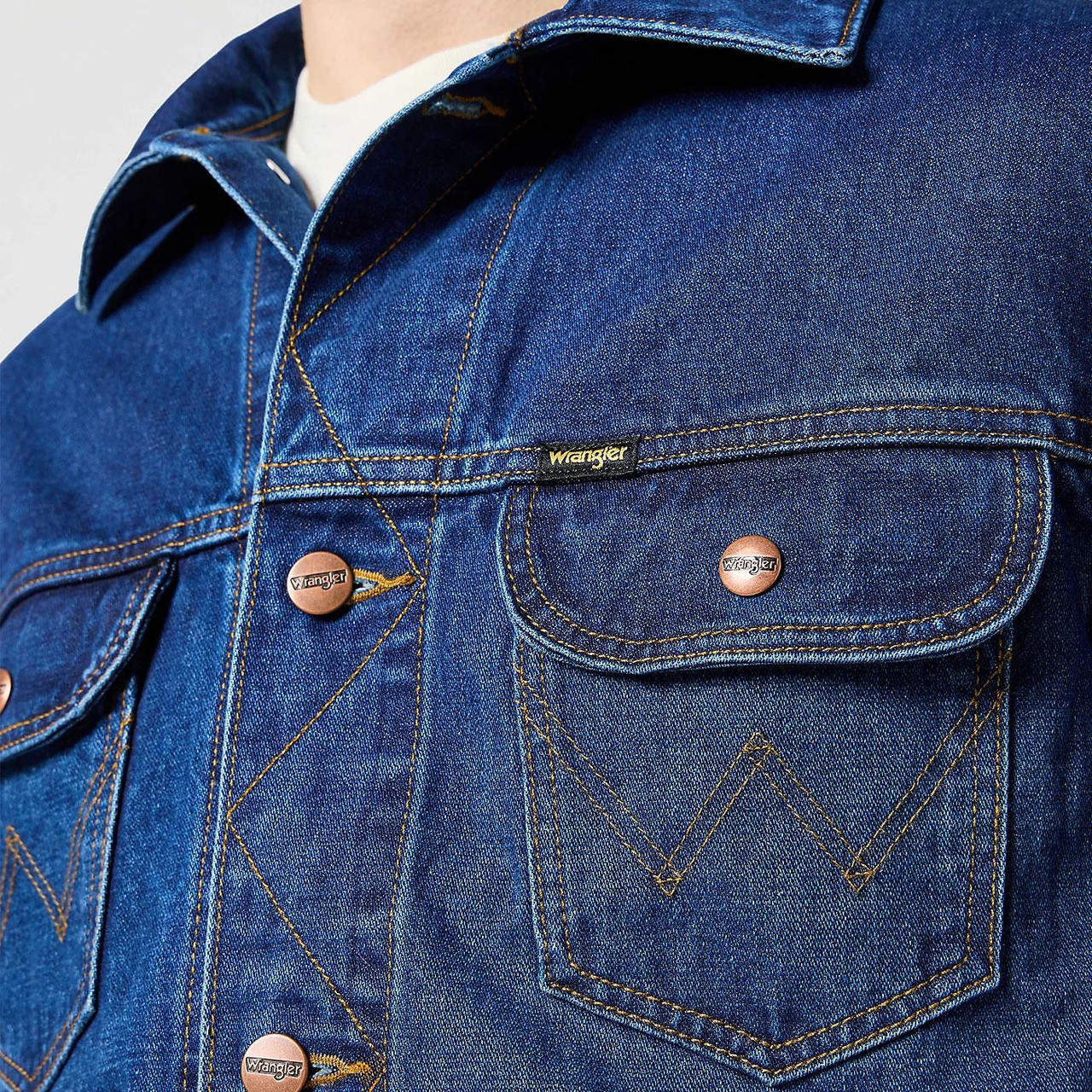 124MJ WRANGLER 60s Mod Denim Western Jacket (FA)