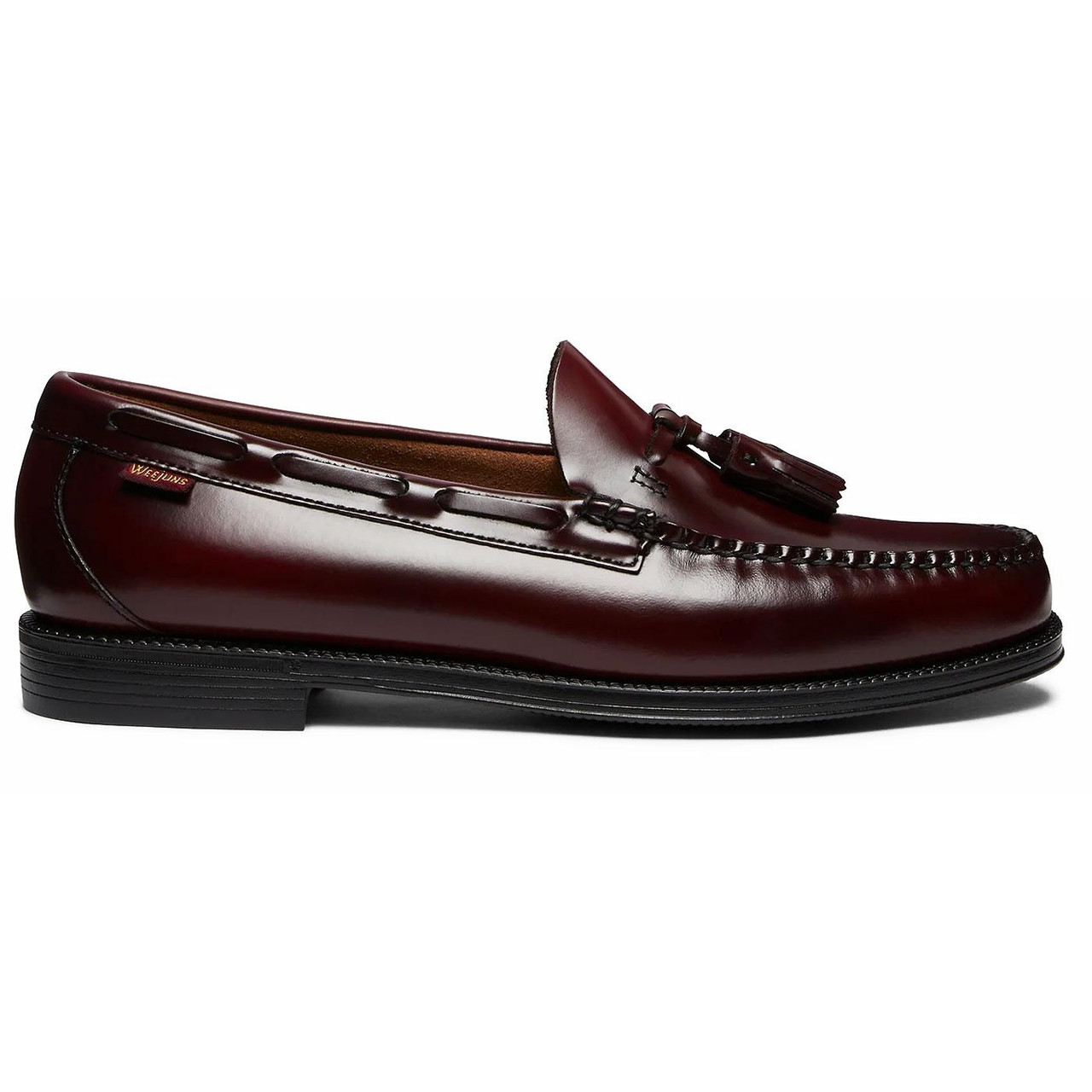 GH Bass Larkin Easy Weejun Moccasin Tassel Loafers in Wine