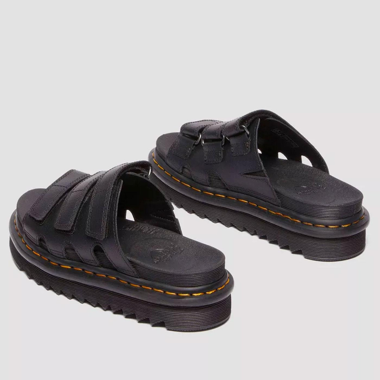 Raine Slide Dr Martens Black Athena Leather Sandal Raine Slide Dr Martens Black Athena Leather Sandal