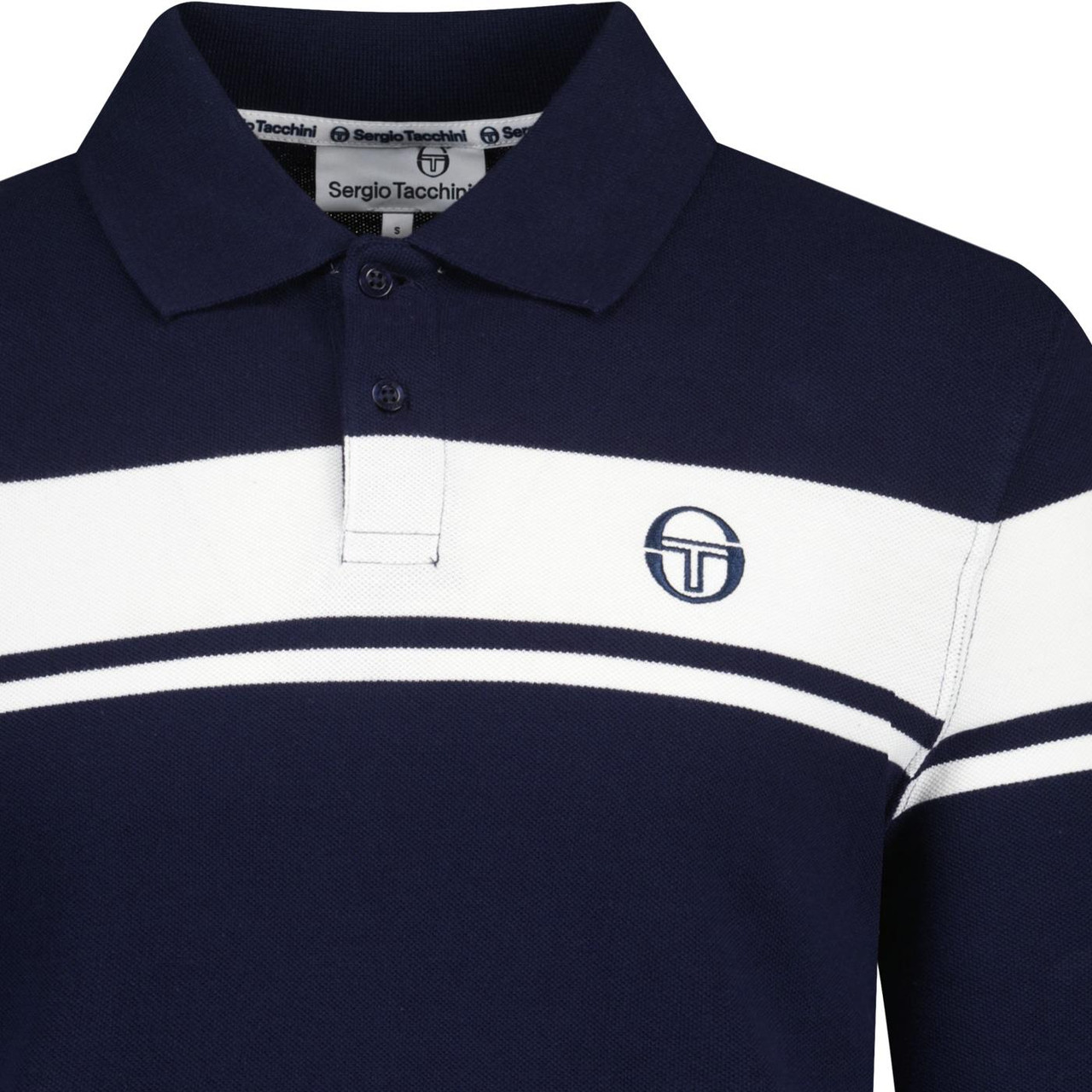 Young Line Sergio Tacchini 80s L/S Polo Shirt MB/G