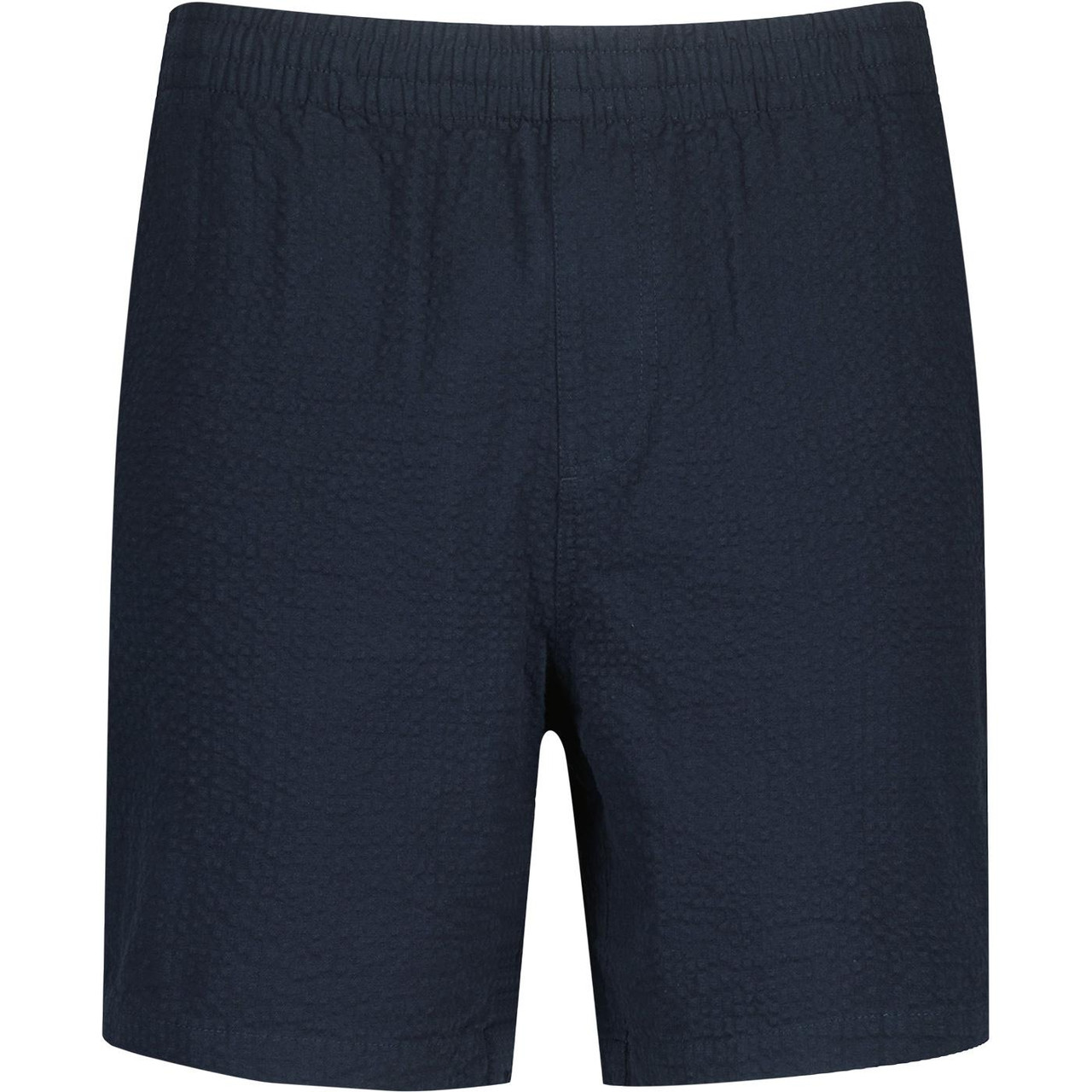 Redwald Farah Retro 50s Navy Seersucker Shorts