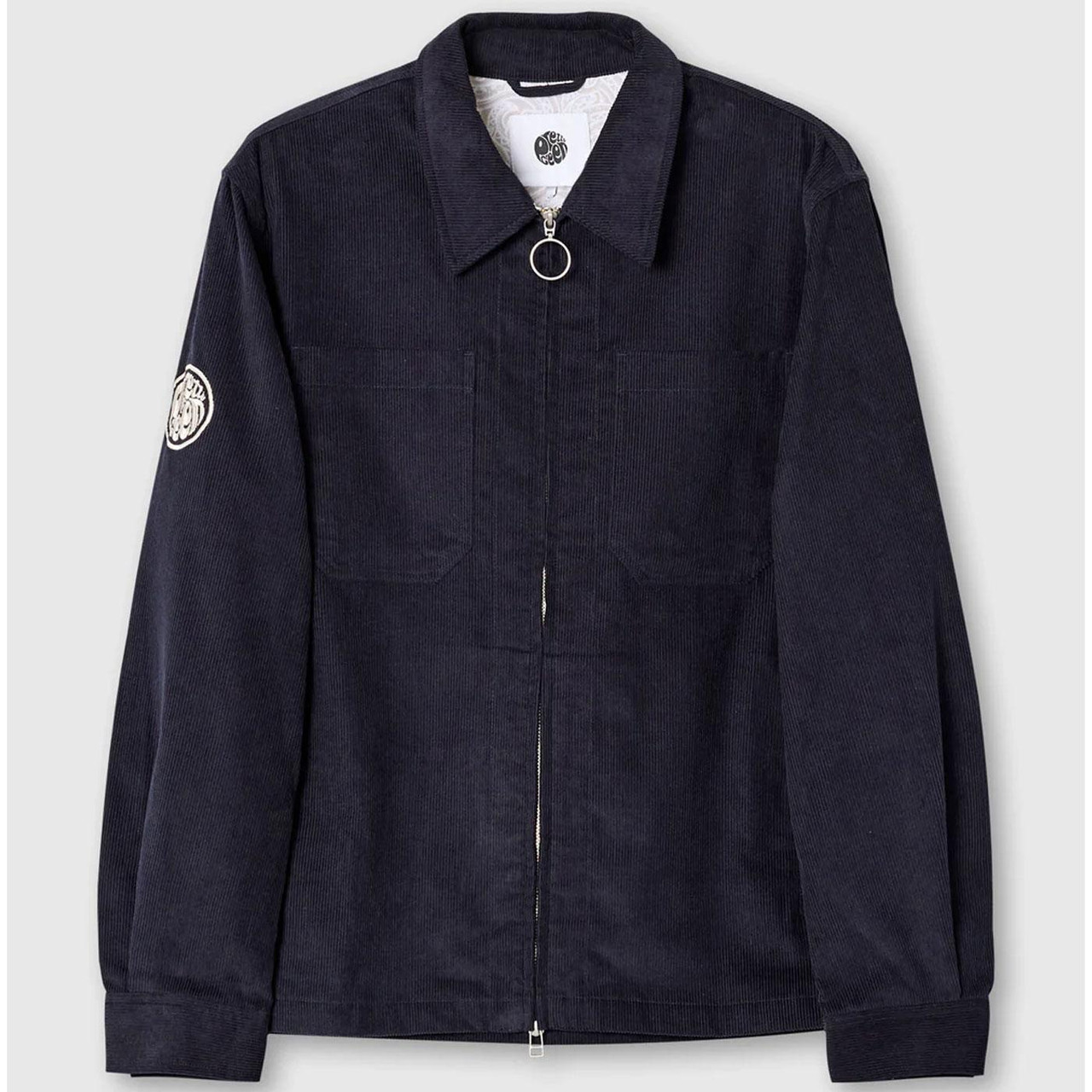 Prestwich Pretty Green Jumbo Cord Zip Overshirt N