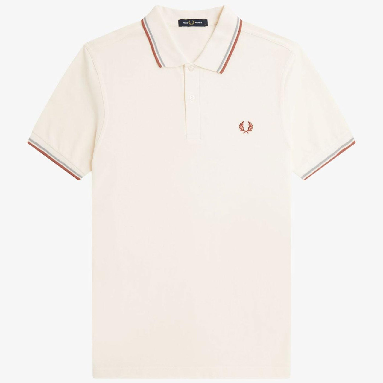 FRED PERRY M3600 Mod Twin Tipped Polo Shirt (E/SB) FRED PERRY M3600 Mod Twin Tipped Polo Shirt (E/SB)