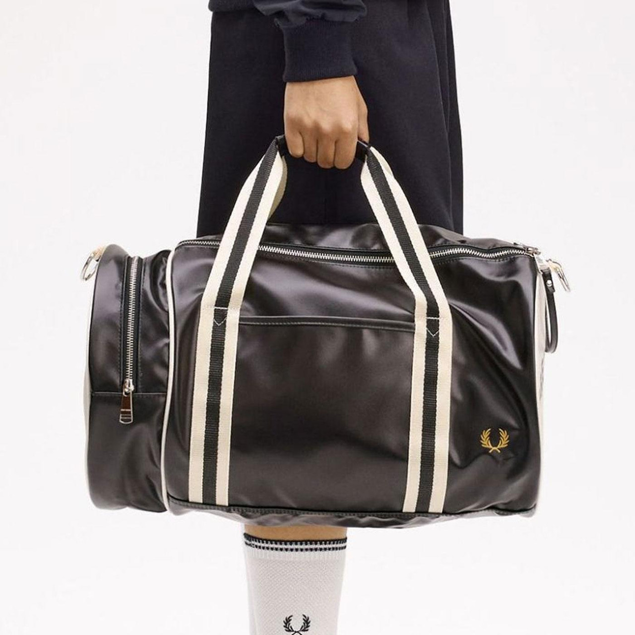 Fred Perry Classic Barrel Retro Sports Bag (B/E)