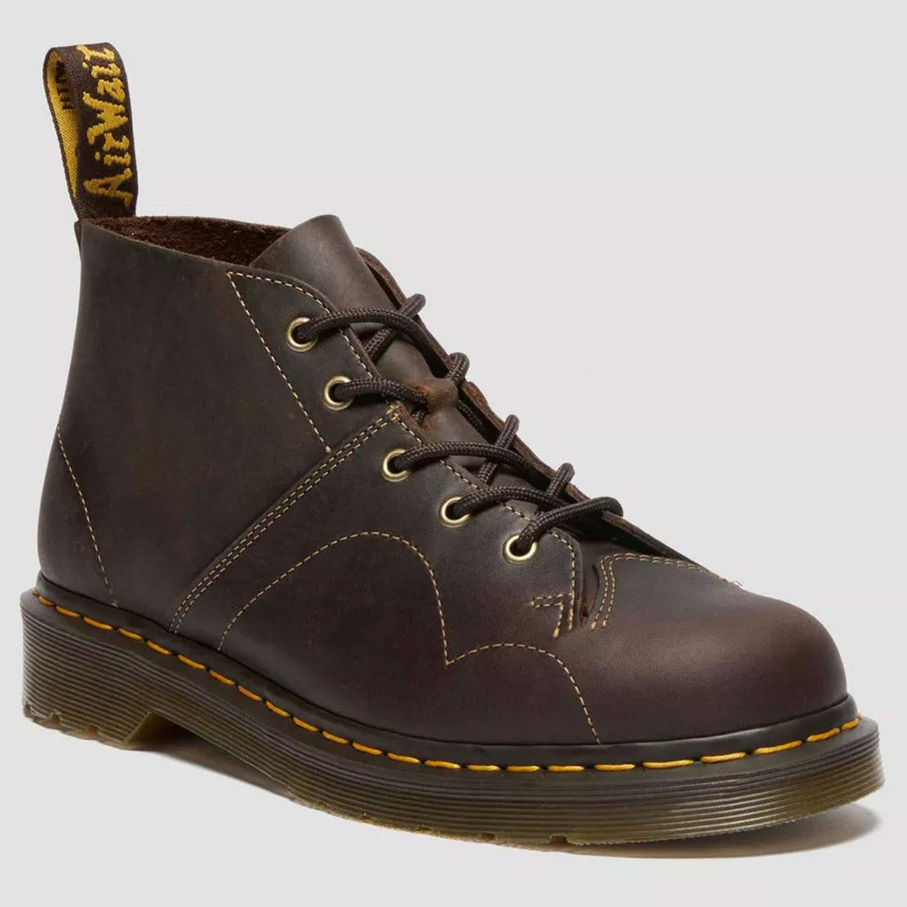 Dr Martens CHURCH MONKEY BOOTS モンキー　レア Dr Martens Church Monkey Oxblood/Cherry-Red Smooth Leather