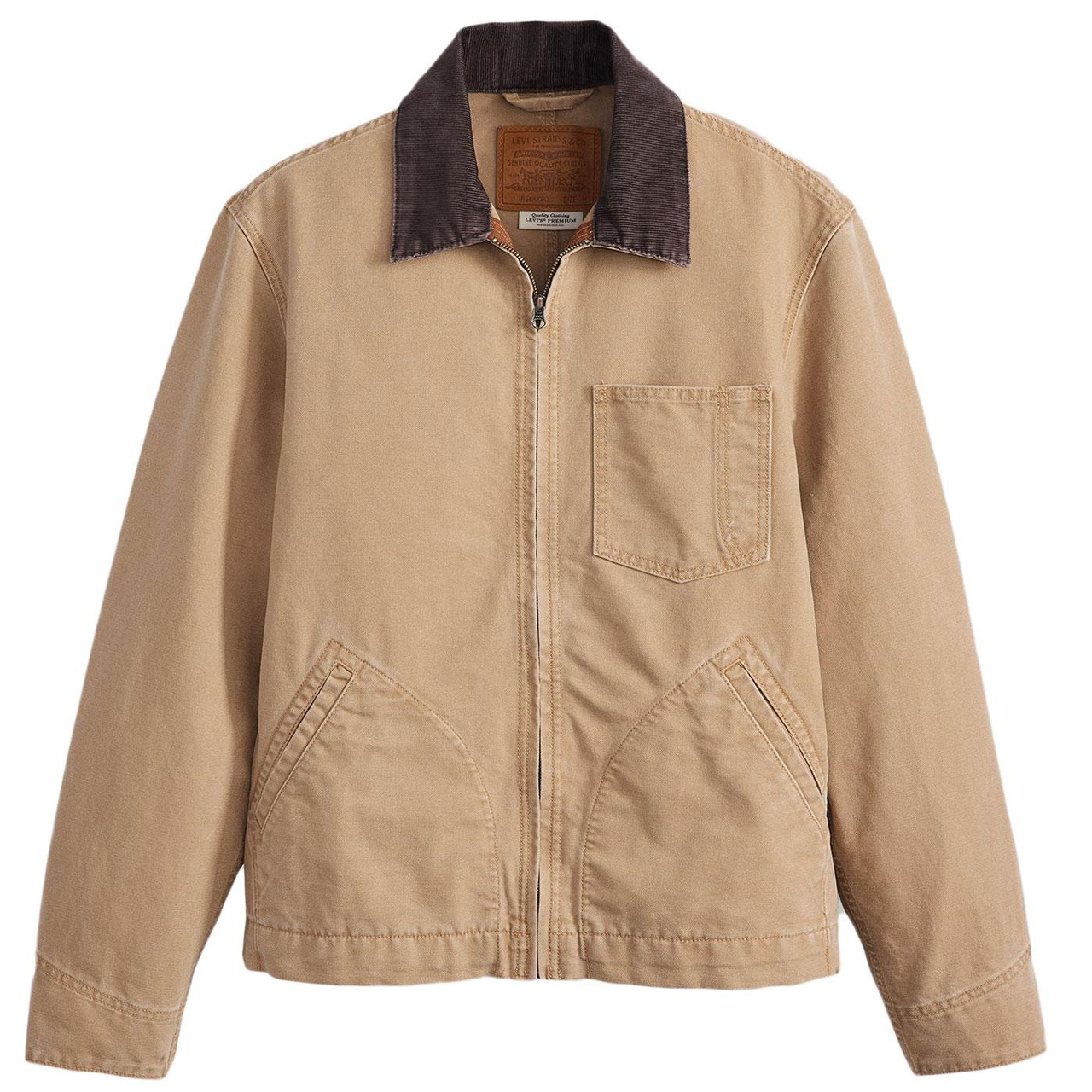 Levi's® Men's Full Zip Canvas Mechanics Jacket STE