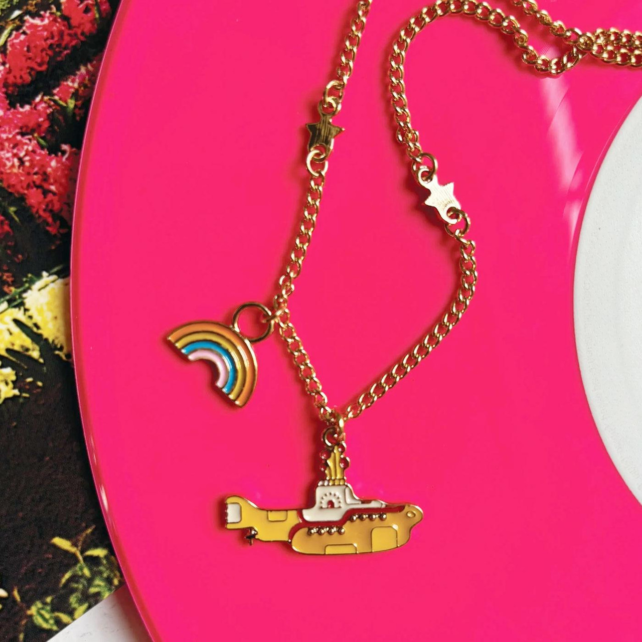 The Beatles Yellow Submarine Gift Boxed Necklace