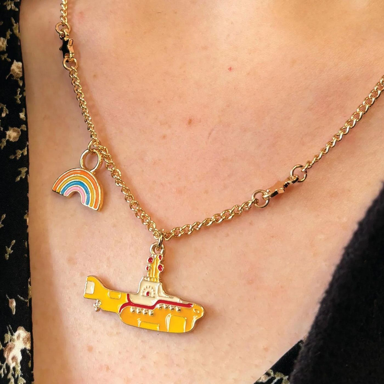 The Beatles Yellow Submarine Gift Boxed Necklace