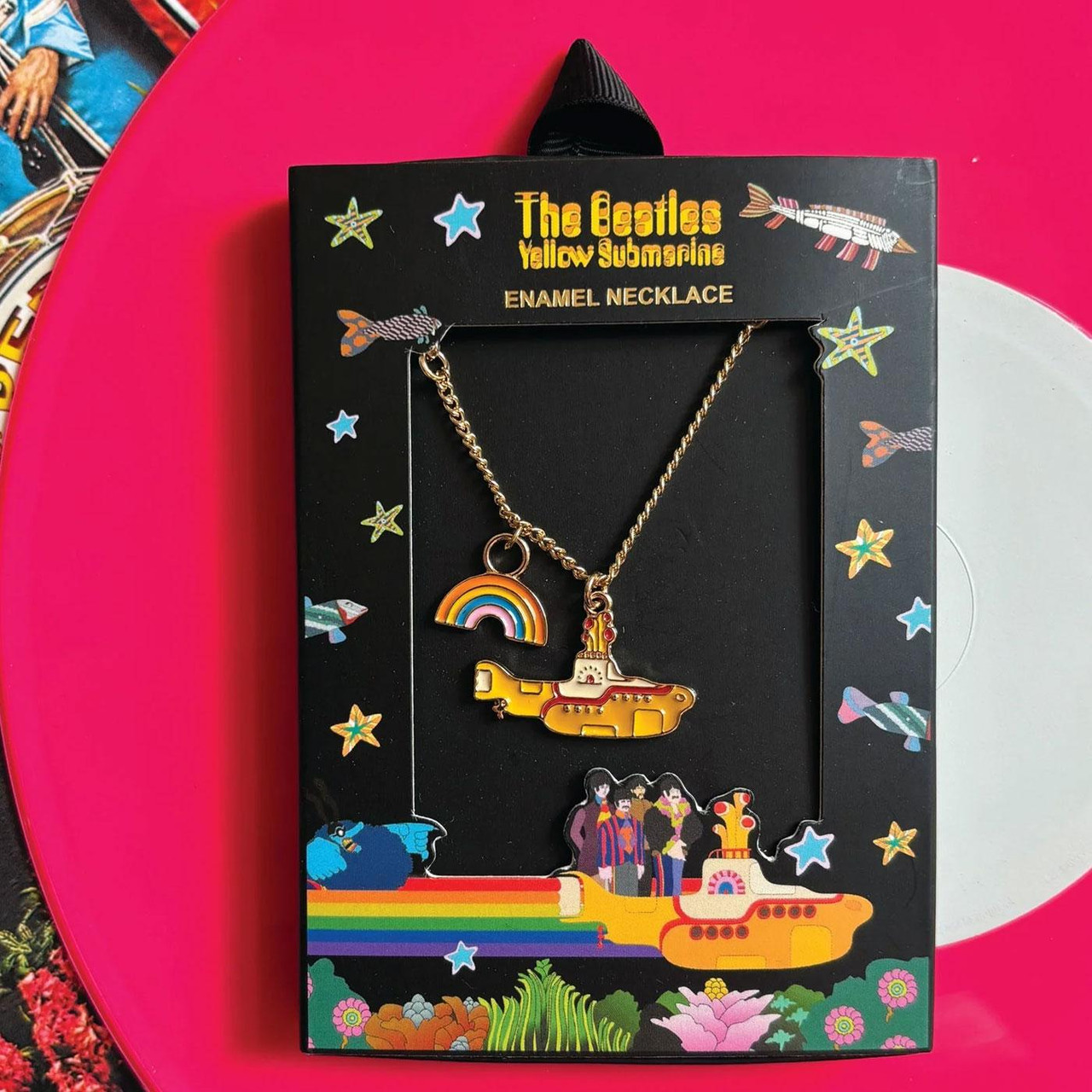 The Beatles Yellow Submarine Gift Boxed Necklace