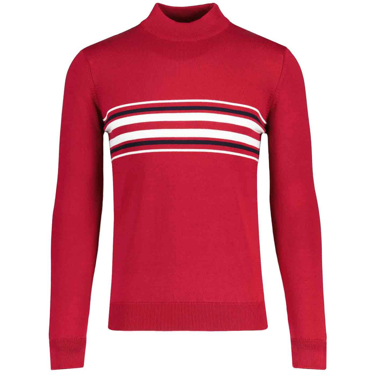 Knebworth Ska Soul Oasis Border Stripe Sweater B