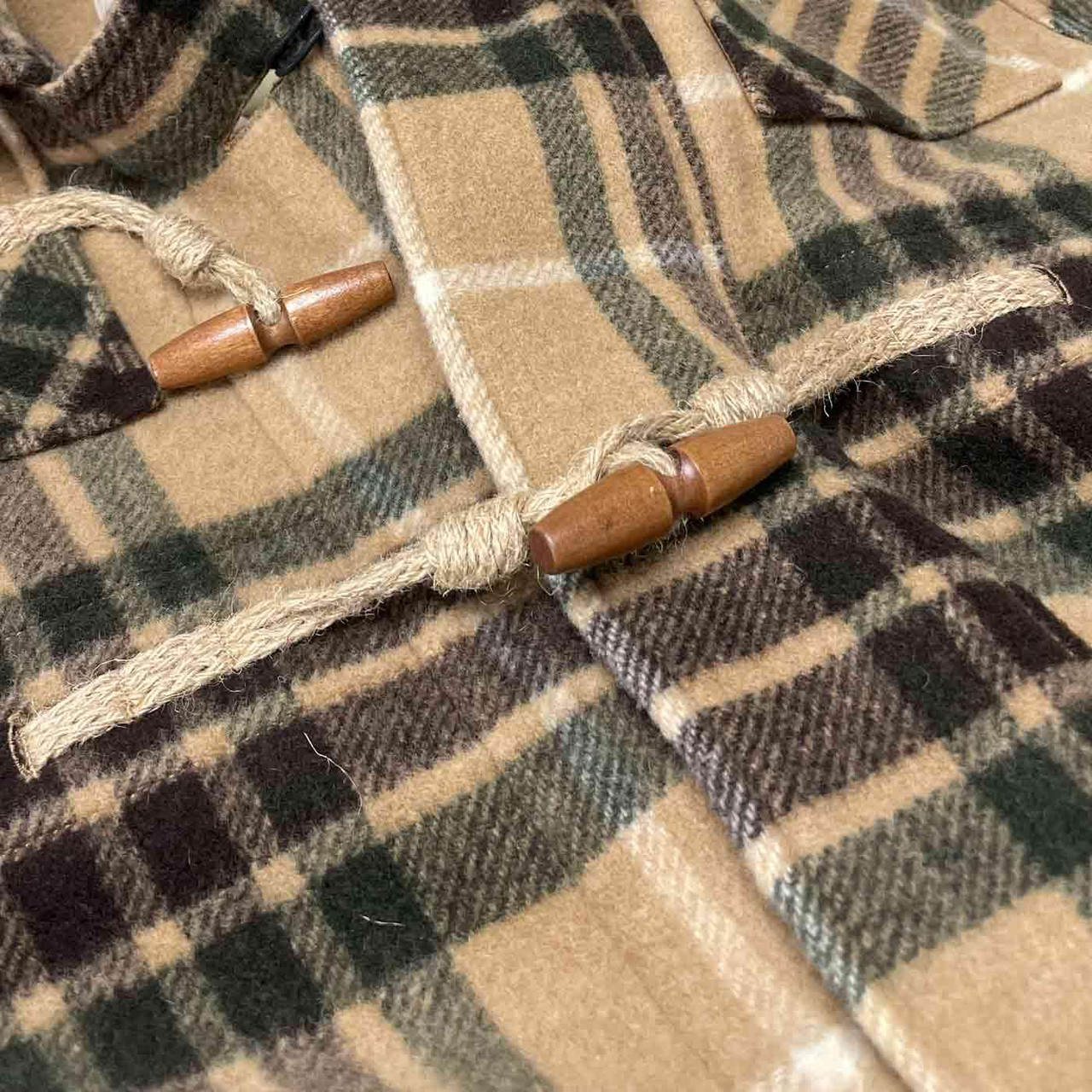 未使用 BARACUTA バラクータ DOUBLE WOOL DUFFLE BARACUTA Men's Double Wool Short Duffle Coat Blackwatch