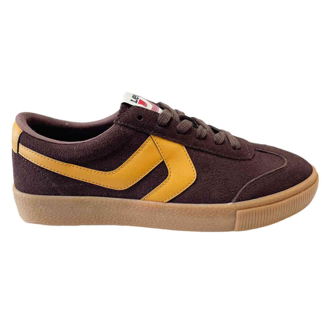 Sneak Levi's® Men's Retro 80s Suede Trainers Brown
