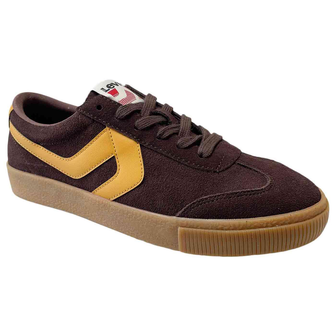 Sneak Levi's® Men's Retro 80s Suede Trainers Brown
