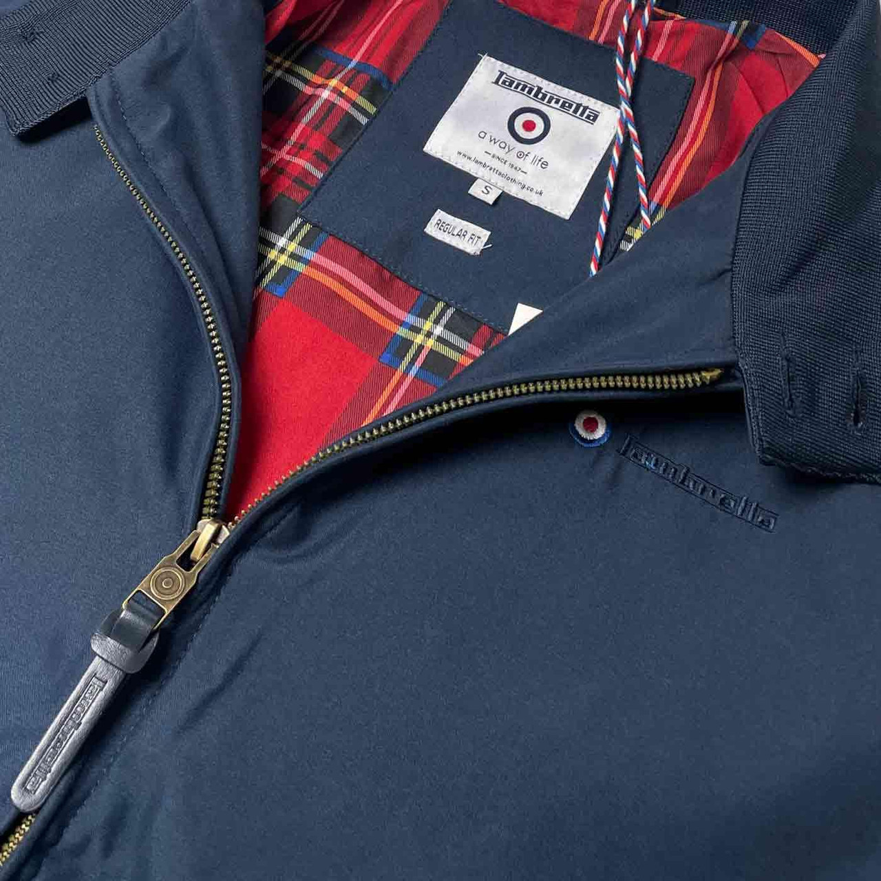 LAMBRETTA Shower Resistant Mod Harrington Jacket N