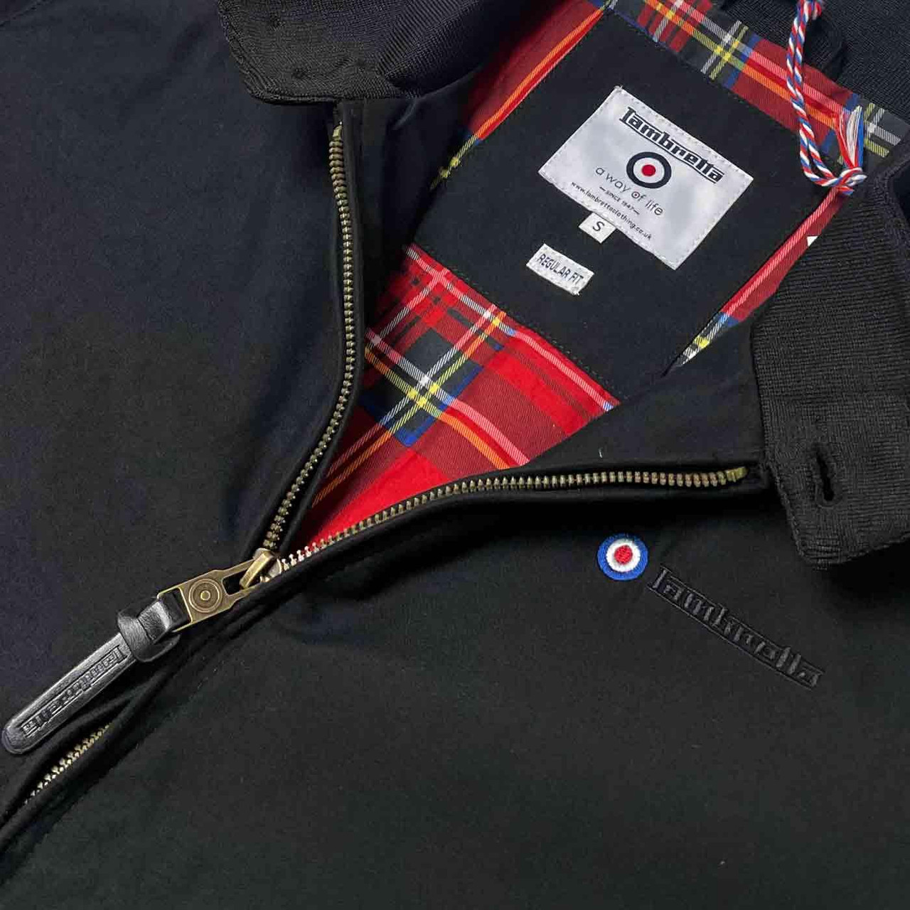 LAMBRETTA Shower Resistant Mod Harrington Jacket B
