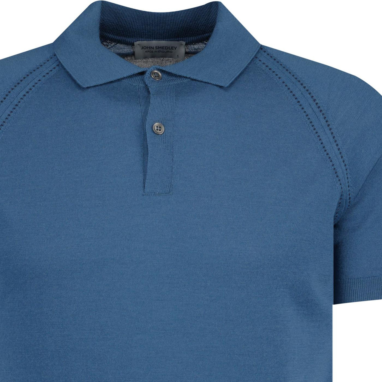 Hanwell John Smedley Tipped Raglan Polo Shirt EB