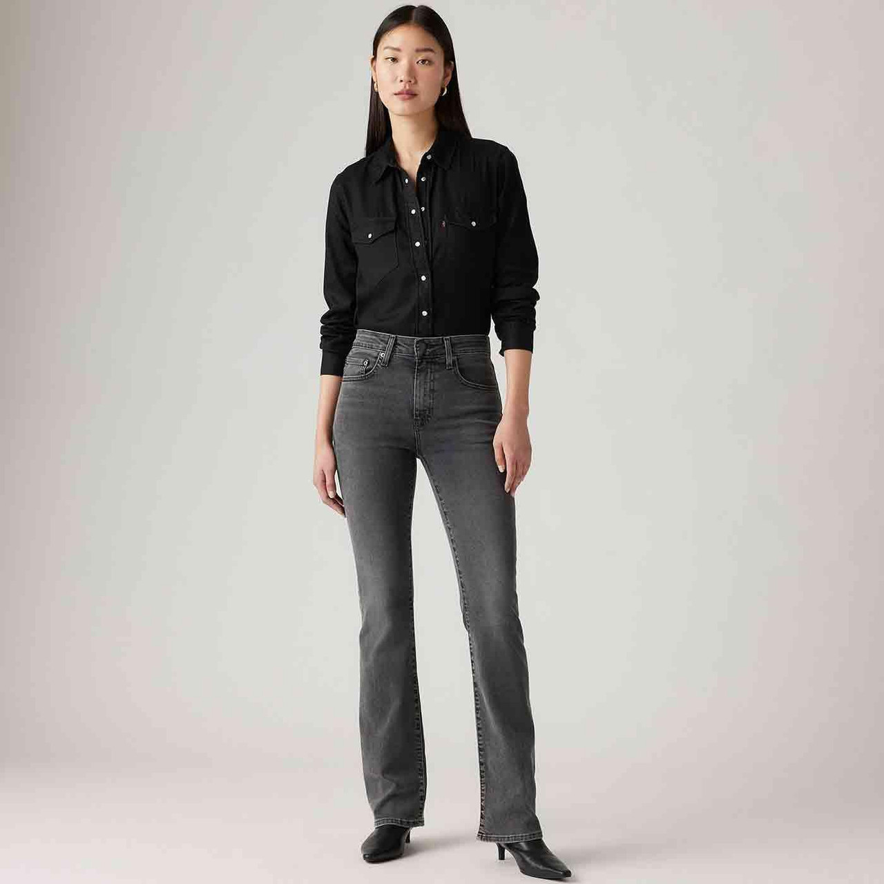 Levi's® 725™ High Rise Bootcut Jeans Into The Fog - Main Image